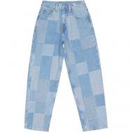 Джинсы  , полуприлегающие, завышенная посадка, размер 27, голубой Pepe Jeans