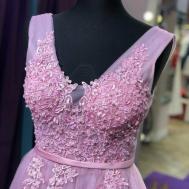 Платье размер 42/44, фиолетовый OkDress (Окей Дресс)