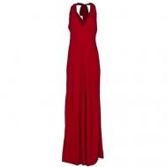 Платье , вечернее, макси, размер 42, красный MORE & MORE