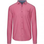 Рубашка , размер XXL, розовый, красный Timezone