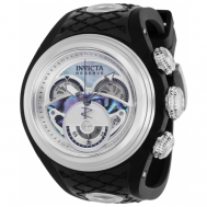 Наручные часы  Reserve мужские кварцевые Reserve S1 38875, черный, серебряный INVICTA