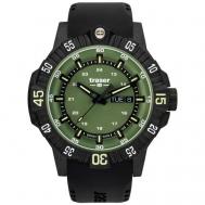 Наручные часы  110727, зеленый, черный Traser