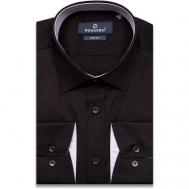 Рубашка , размер (50)L, черный Poggino