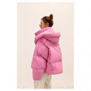 куртка  зимняя, размер s, розовый totmous