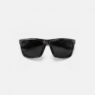 Солнцезащитные очки , прямоугольные, спортивные, поляризационные, с защитой от УФ, черный White Lab