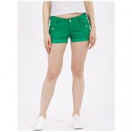 Шорты  , размер M, зеленый Pantamo Jeans
