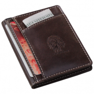 Бумажник , коричневый Apache