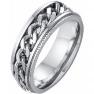 Кольцо , нержавеющая сталь, размер 21.5 DG Jewelry