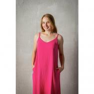 Платье , размер 46-48, розовый Blueberry