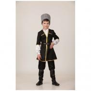 Национальный Кавказский костюм на мальчика (черный) для мальчика (15882) 116 см Batik