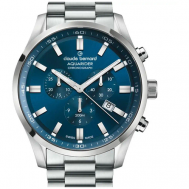 Наручные часы  Наручные часы  Aquarider 10222 3M BUIN1, синий, серебряный Claude Bernard