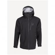 Куртка , водонепроницаемая, мембранная, карманы, размер 54/188, черный Сплав