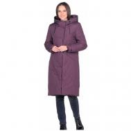 куртка   зимняя, средней длины, подкладка, размер 34(44RU), бордовый Maritta
