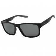 Солнцезащитные очки , прямоугольные, поляризационные, для мужчин, черный Ventoe