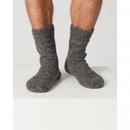 Мужские носки , размер 37-39, серый Wool-Art
