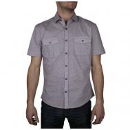 Рубашка , размер 44/S/178-186, фиолетовый Маэстро