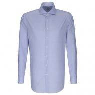 Рубашка , размер 43, белый, голубой Jacques Britt