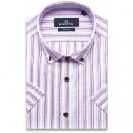 Рубашка , размер (52)XL, фиолетовый Poggino