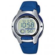 Наручные часы  Collection LW-200-2A, синий, серебряный Casio