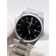 Наручные часы Мужские и женские кварцевые, электронные, подарок, часики с металлическим браслетом, серебряный, черный Mivo-World