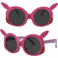 Солнцезащитные очки , розовый Мир оптики