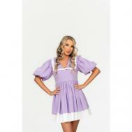 Платье , размер 48, фиолетовый Mistero