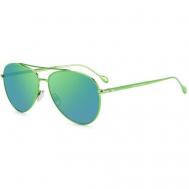 Солнцезащитные очки , авиаторы, оправа: металл, для женщин, зеленый ISABEL MARANT