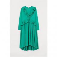 Платье , размер XS, зеленый H&M