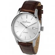 Наручные часы  Classic 1-2073B, коричневый, серебряный Jacques Lemans