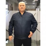 Куртка , демисезон/лето, силуэт прямой, размер 4XL(68), серый IFC