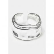 Кольцо , безразмерное, серебряный Freeform Jewellery