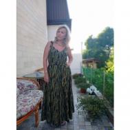 Сарафан , размер Единый, фиолетовый "Yolka_Dress"