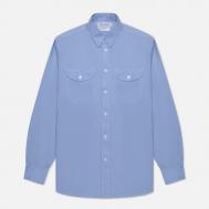 Рубашка , размер M, голубой EASTLOGUE