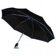 Зонт автомат, купол 100 см., синий, черный Yoogift