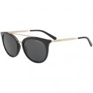 Солнцезащитные очки , черный, серый Armani Exchange