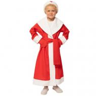 Новогодний карнавальный костюм Дед Мороз на рост 128-134 Вестифика