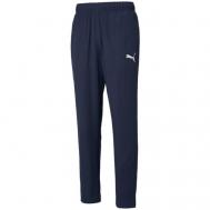 брюки для фитнеса , карманы, размер M, синий Puma