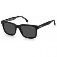 Солнцезащитные очки , прямоугольные, для мужчин, черный Carrera