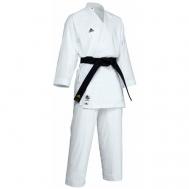 Кимоно  для карате  без пояса, сертификат WKF, размер 165, белый Adidas