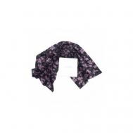 Стильный черно-фиолетовый шерстяной палантин  817946 Nina Ricci