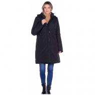 Куртка   зимняя, средней длины, подкладка, размер 46(56RU), черный Maritta