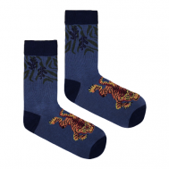 Мужские носки , классические, размер 25, синий RusExpress