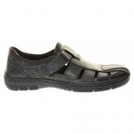 Туфли TOFA мужские летние, размер 44, цвет черный, артикул 209496-8 Tofa
