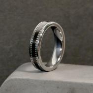 Кольцо , размер 18, серебряный Carraji