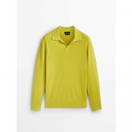 Пуловер , размер M, зеленый Massimo Dutti