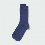 Носки  унисекс , 1 пара, размер 28, синий Uniqlo