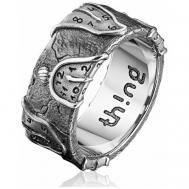 Кольцо , размер 19, серебряный Thing Jewelry