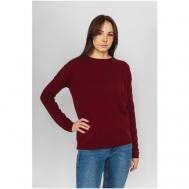 Пуловер , размер 44, бордовый Apart