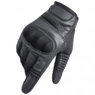 Перчатки , регулируемые манжеты, подкладка, сенсорные, размер XL, черный Sum