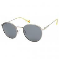 Солнцезащитные очки  PLD 6171/S, серебряный, серый Polaroid